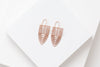 STUDIYO Jewelry Earrings Rose Gold BARCELONA Earrings | geometric stainless steel earrings
