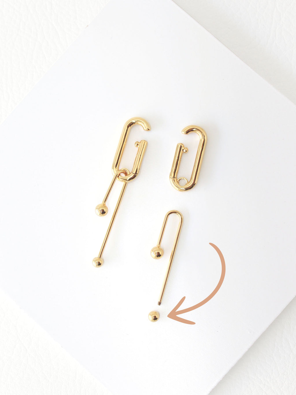 Lobe Lite Orbs | Replacement Ball Cap for Lobe Lite Cuffs -Gold-Rhodium -STUDIYO Jewelry 