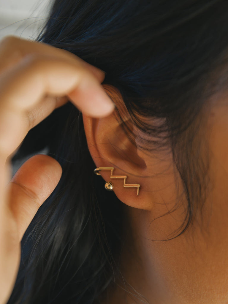 STUDIYO Jewelry Ascent Earring Cuff | Floating Ear Cuff
