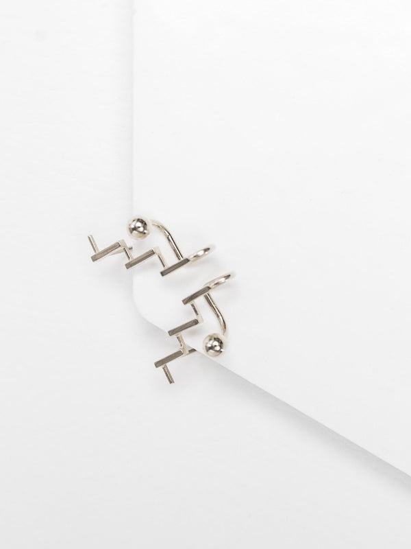 STUDIYO Jewelry Earrings Sterling Silver Ascent Earring Cuff | Floating Ear Cuff