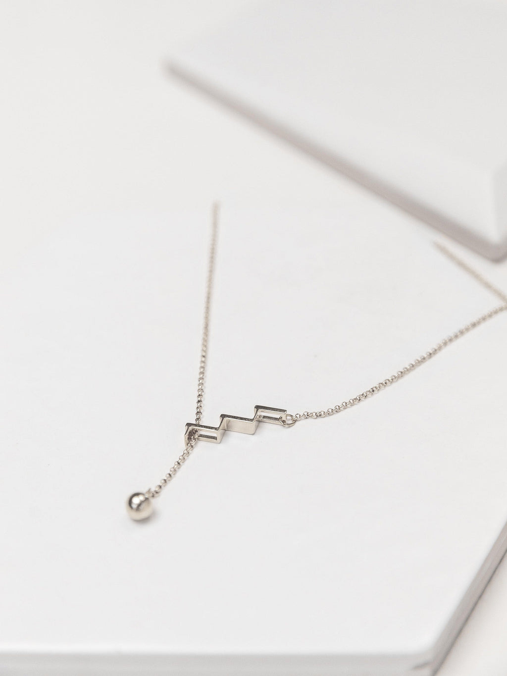 Cascade Lariat | Adjustable Lariat Necklace -Sterling Silver-Gold Vermeil -STUDIYO Jewelry 