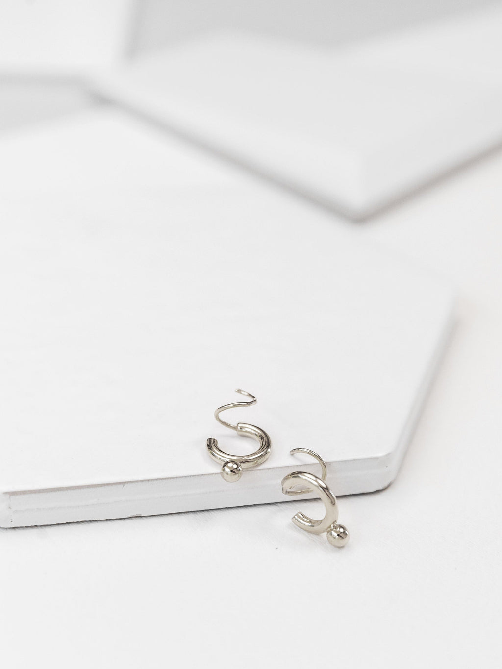 Neutra Fusion Hoops | Illusion Double Hoops -Sterling Silver-Gold Vermeil -STUDIYO Jewelry 