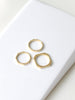 STUDIYO Jewelry Ring Gold Vermeil / 8 Octagon Band | Size 8 | Ready-to-Ship