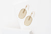 STUDIYO Jewelry Earrings Brass / Gold Filled Ear Wires FAN Earrings | brass statement earrings