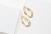 STUDIYO Jewelry Earrings Brass / Gold Filled Ear Wires KINETIC Earrings | hand bent brass earrings