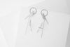 STUDIYO Jewelry Earrings Stainless Steel Perched Bird Earrings | 3D steel sculptural earrings