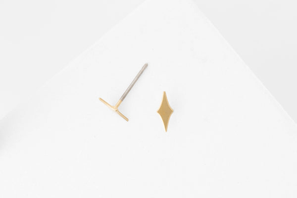 STUDIYO Jewelry Earrings Stainless Steel / Little Star Star Studs | minimal steel earring studs